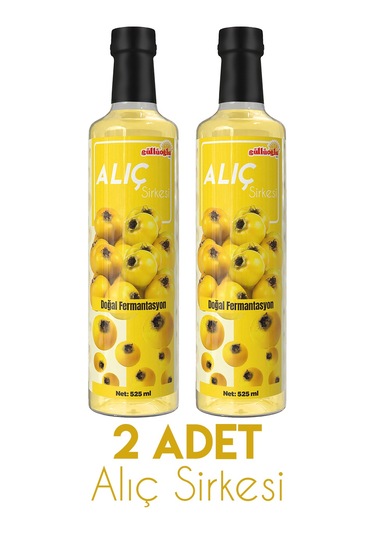 Güllüoğlu Alıç Sirkesi X 2 Adet 525 Ml