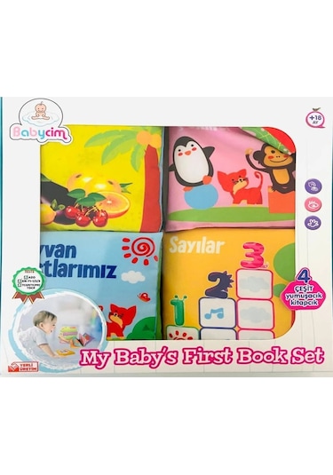 Birlik Oyuncak Babycim İlk Kitapcık  Setim 4'lü