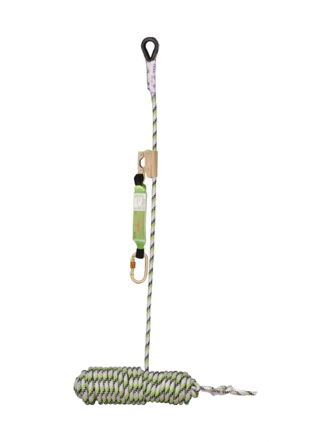 İş Güvenliği Halat Sistemi 20m Polyester Statik Halatlı Düşüş Tutucu 2003 En 353 Karam