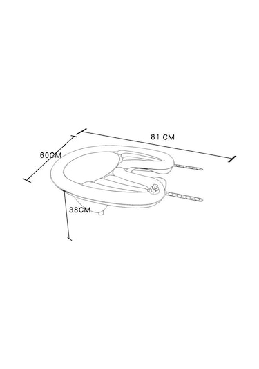 Joints Portatif Taşınabilir Hasta Hamile Saç Yıkama Havuzu Pembe