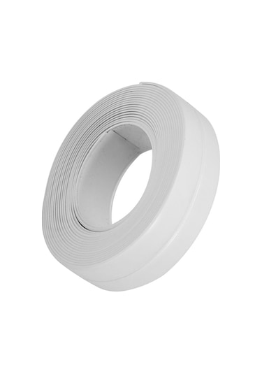 Yaleker Pvc Mutfak Banyo Köşe Tamiri: Su Geçirmez, Kalıp Önleyici, 22mm X 3.2m Gri, Kolay Yapıştır Ve Kes Gri