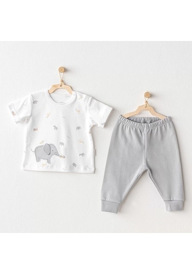 Andywawa Ac25809 Little King 2'li Takım Grey Çok Renkli