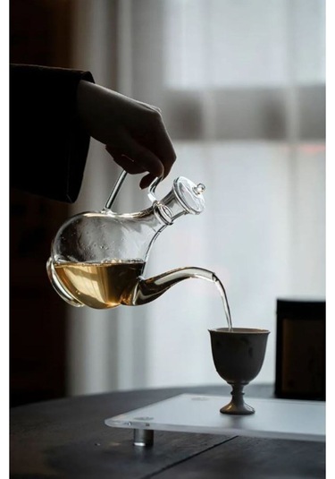 Morponi Efsane Glorry Borosilikat Isıya Dayanıklı Cam 700 Ml Yağlık Şeffaf