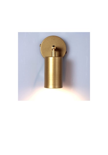 Mylights Mat Gold Led Spot Aplik Günışığı Ampul Dahildir Diğer
