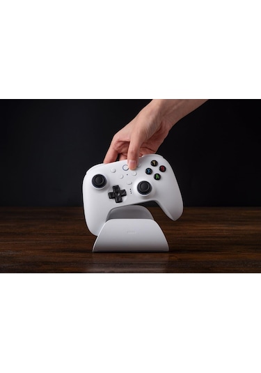 8bitdo Ultimate 2 Kablosuz Oyun Kolu Windows & Android Uyumlu Hall Effect 2.4g Controller Beyaz