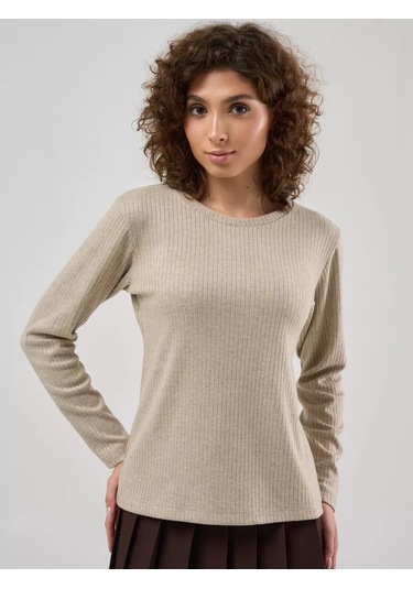 Sherbi Sweatshirt Uzun Kollu "lapsha" 265482738 Bej