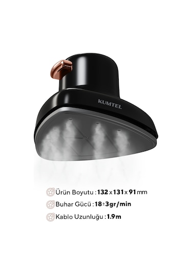 Kumtel HMGS-04 Onix Buharlı Kırışık  Ütü