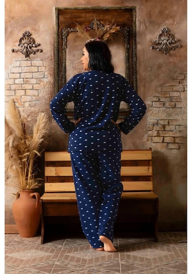 Sude Kadın Büyük Beden Kışlık Welsoft Pijama Takımı K200/585 - 1 Adet 001 Sude Kadın Büyük Beden Kışlık Welsoft Pijama Takımı K200/585 - 1 Adet 001