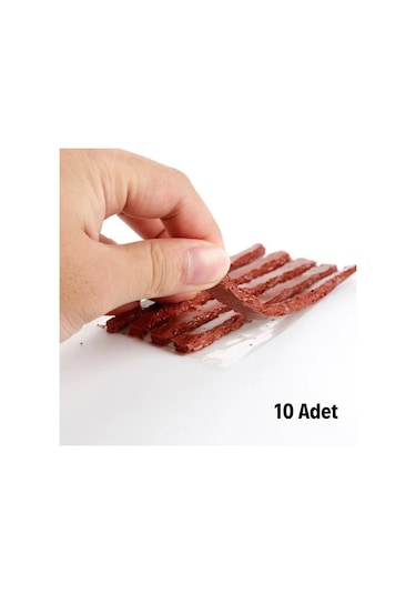 10 Adet Lastik Onarım İçin Lastik Tamir Fitili Yedek Lastik Fitili 4741