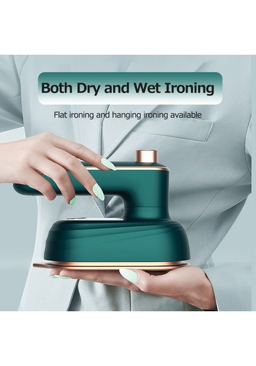 Dofolink Seyahat İçin Katlanabilir Dönen Ütü - 33w 50ml Su Deposu 170 C Isı - Ev Ve Dışarı Taşınabilir 220v Avrupa Tipi