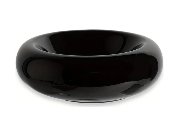 Elmpaly Ktlecl 6.1 Inç Siyah Seramik Kedi Kabı - Anti-kusma Tasarımı