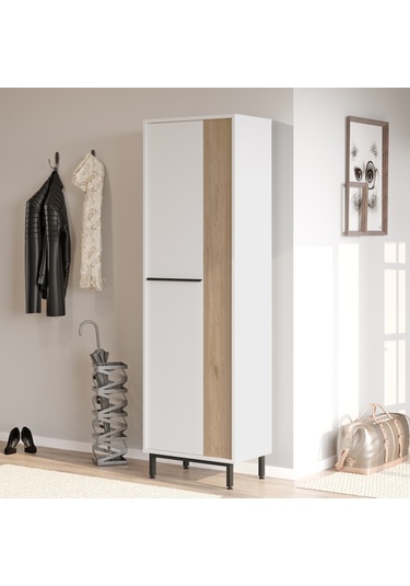 Robin Home Rio Ayakkabılık Metal Ayaklı 9 Raflı Sepet-beyaz Beyaz