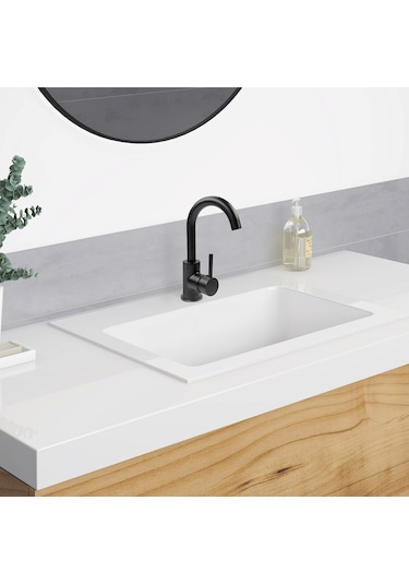 Sardıcı Vermilion Serisi Lavabo Bataryası Siyah