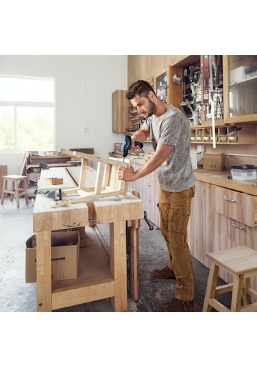 Bosch Professional GSR 120-LI 2x2.0Ah Çift Akülü Delme/Vidalama Makinesi - 06019G8000