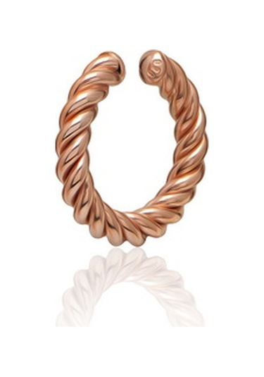 Cosar Silver 925 Ayar Gümüş Kıkırdak Küpe Rose