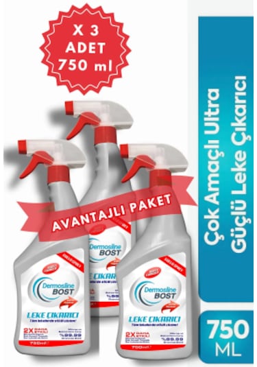 3'lü Bost Leke Çıkarıcı 750 Ml