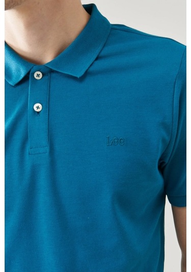 Lee Erkek Lacivert Polo Tişört L211810405 Lacivert