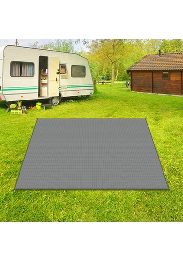 Suntek Plaj Battaniyesi Su Geçirmez Portatif Piknik Battaniyesi Koyu Gri