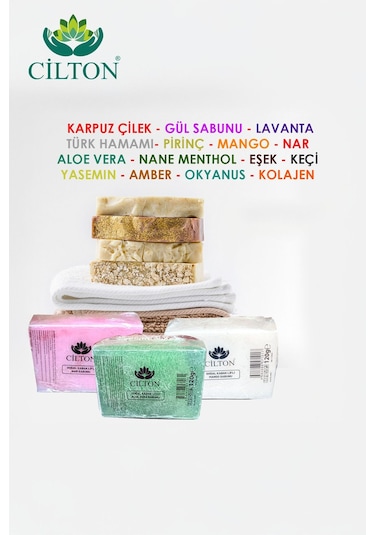 Cilton Doğal Kabak Lifli Karpuz Çilek Sabunu 120 Ml