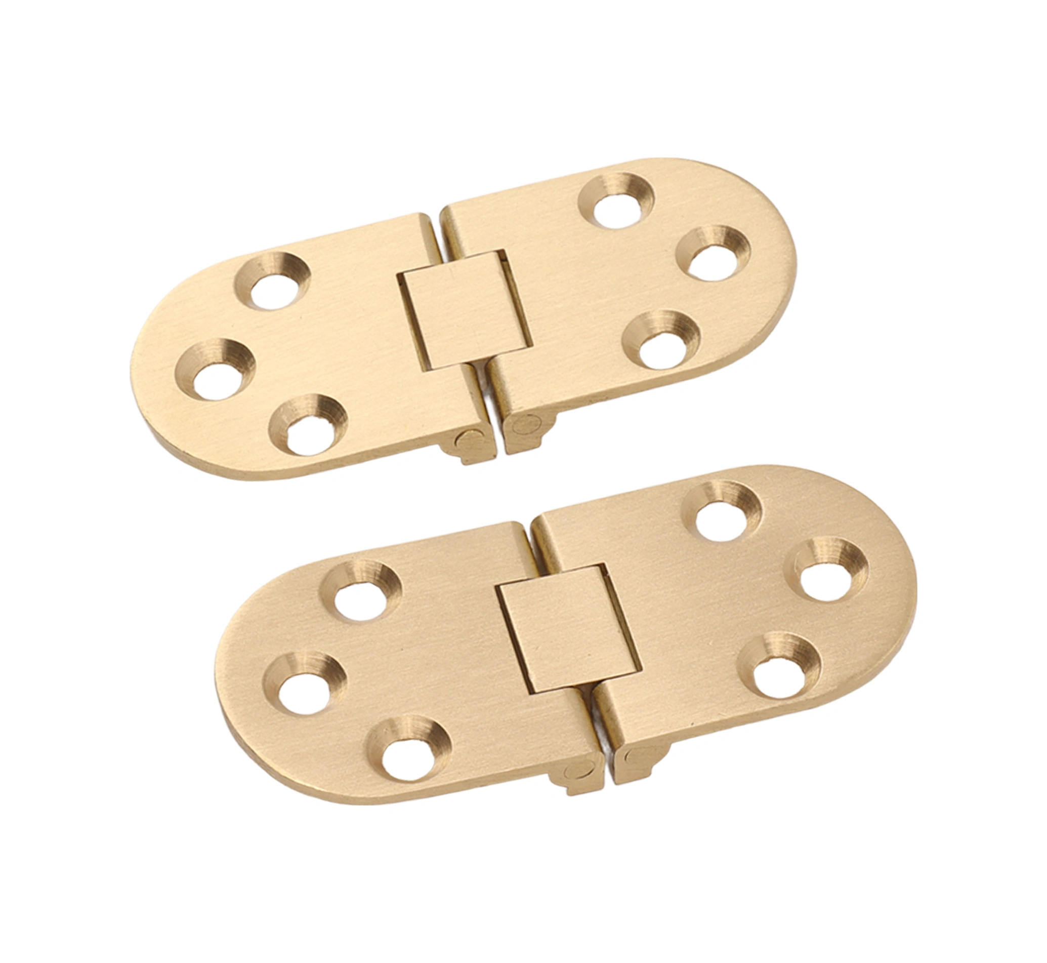 Geeroyoo 180 Derece Bakır Katlanır Masa Bağlantısı - 2 Adet Set, 50.000+ Açma-kapama, Altın Somunlar Dahil Diğer