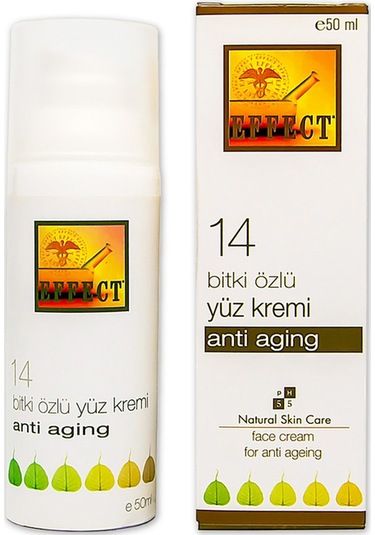 Effect 14 Bitki Özlü Anti Aging Yüz Kremi 50 ML