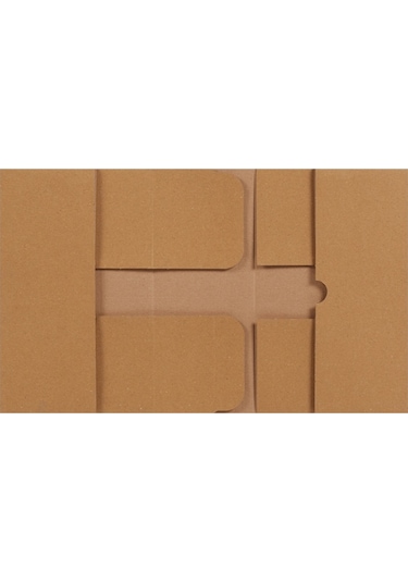 Packanya 25 x 16 x 10 - 25 Adet Kesimli Karton Kutu  -  Internet ve Kargo Kutusu