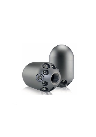 Akın Nozzles- 1" - 3d Radyal Kanal Temizleme Başlığı - Nozul - 12
