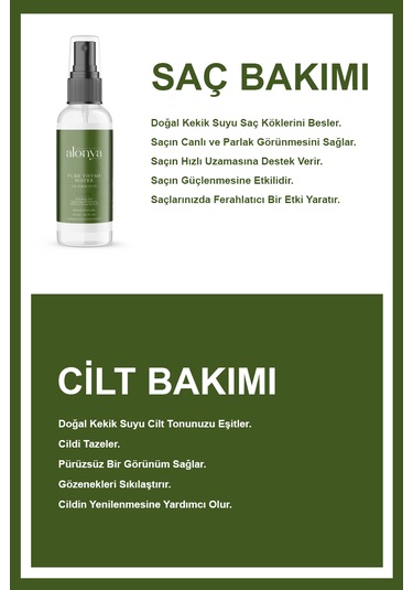 Pure Thyme Saf Kekik Suyu Cilt Bakımında Canlandırıcı Tonik