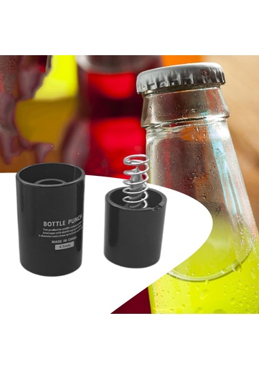 Suntek Piknik Evi İçin Taşınabilir Su Şişesi Kapağı Delme Siyah