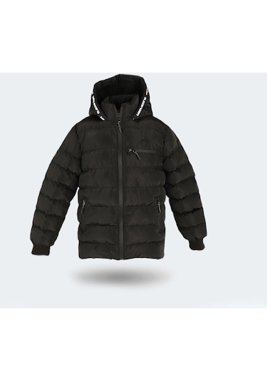 Slazenger CAPTAIN NEW IN Unisex Çocuk Mont &amp; Kaban Siyah