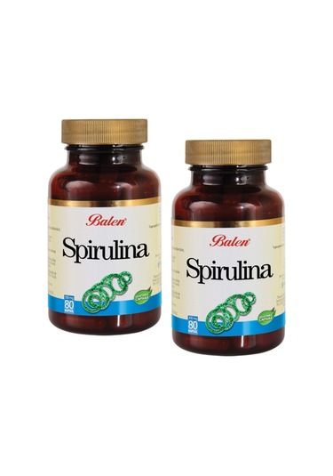 Balen Spirulina 375 MG 80 Kapsül 2 Adet