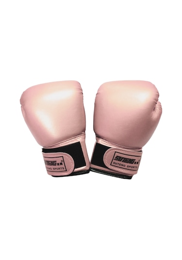 Moveevo 3-10 Yaş Çocuklar İçin Ultra Hafif Pu Deri Boks Eldiveni, Yumuşak Döşeme, Ventilasyonlu, Ergonomik, Pembe Pembe