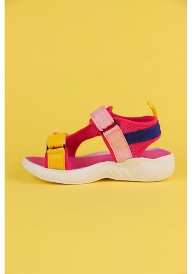 Dudino Coconut Hafif Taban Işıklı Ortopedik Çocuk Sandalet Pembe