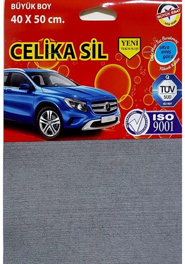 Celika Antibakteriyel Mikrofiber Temizlik Bezi 40x50 Fibram