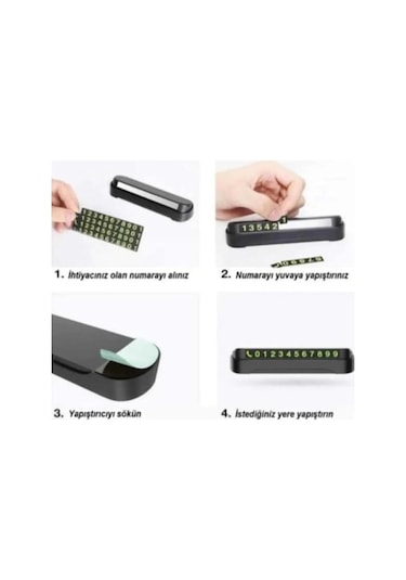 Opel Combo İle Uyumlu Carbon Ayna Siperlik + Araç Parkmatik Numaratör