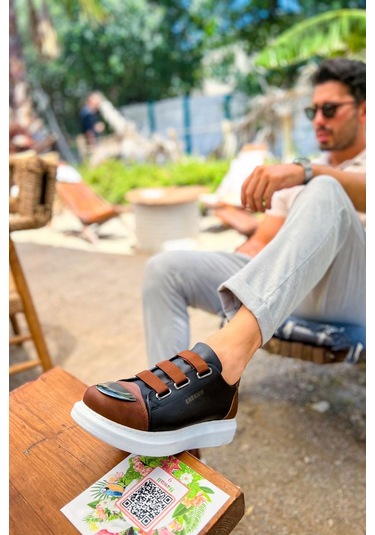 Ch251 Gbt Mirror Furry Erkek Ayakkabı Sıyah/taba Çok Renkli