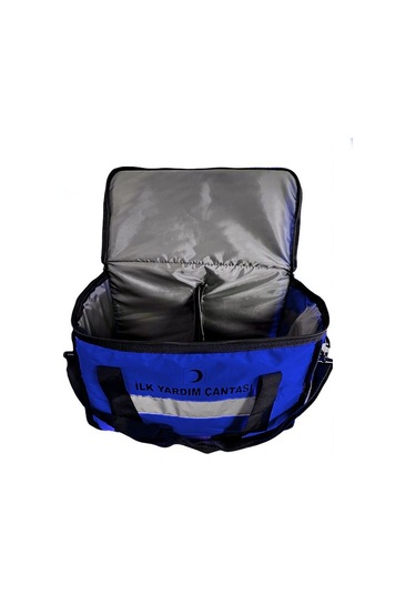 Devix İlk Yardım Çantası Acil Müdahale Çantası Ambulans Travma Att Mavi