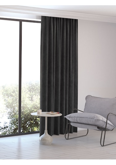 Home Daily Series Gri Rengi Ada Fon Perde Gri