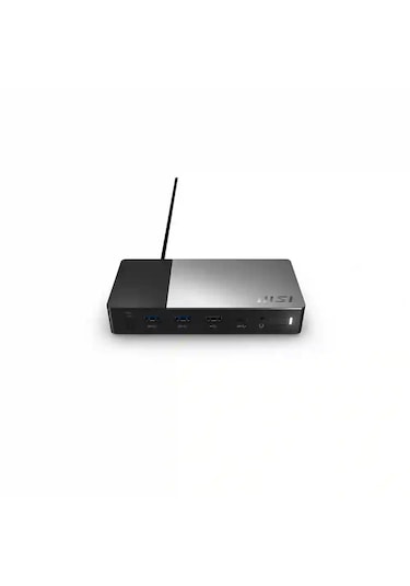 Msı Usb-c Docking Station Gen 2 Usb 3.2 Gen 2 3.1 Gen 2 Type-c Siyah
