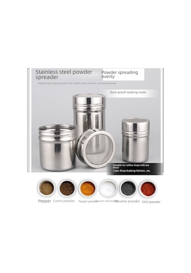 Wezone Stainless Steel Şekillendirici: Fincan, Baharat Ve Kafe Tozu İçin Ağızlı Dağıtıcı, 6.5 11.5 Büyük Boy Kapak Yok Diğer