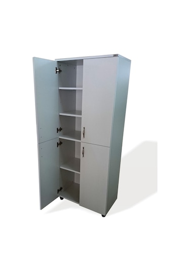 Vena Kiler Dolabı 70X42X175 Beyaz
