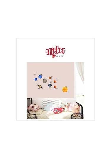 Gezegenler Sticker Seti