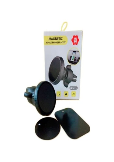 Araç İçi Telefon Tutucu, Havalandırma Klipsli, Manyetik, 360 Dönebilen, Güçlü Sabitleme