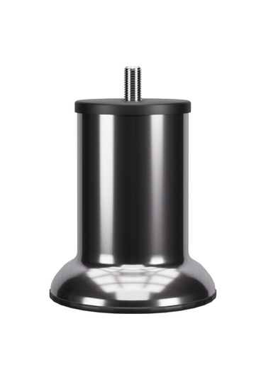 Baza Ayağı 8 Cm M8 Vidalı 4 Lü Set Metal Krom Yatak Mobilya Ayağı İnce Vida Krom M8 8 Cm