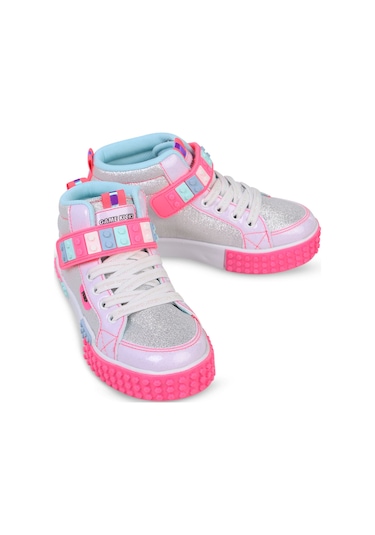 Jump Kız Çocuk Spor Ayakkabı 31-35 Numara Gümüş GÜMÜŞ