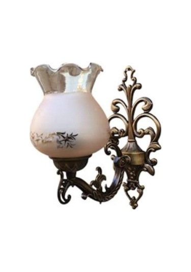 Tekli Elbe Aplik Eskitme Bal Rengi Camlı Kahverengi