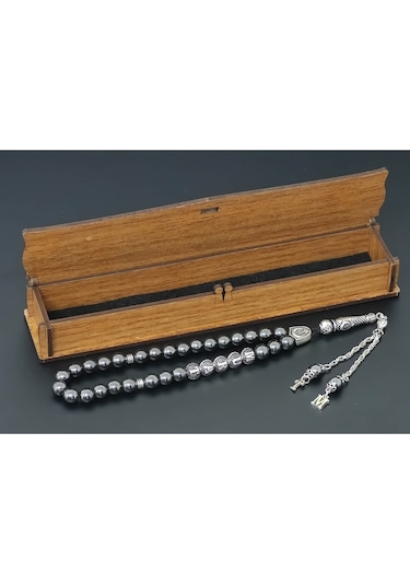 Tesbih Sakarya Kişiye Özel - İsimli - Hematit Doğaltaş Tesbih