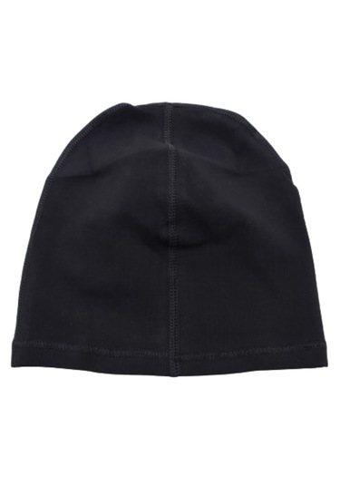 Unisex Siyah Ince Rüzgar Geçirmez Termal Bere Kask Kayak Kamp