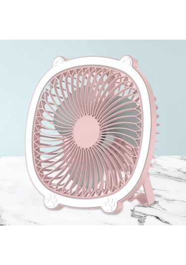 Suntek Masa Vantilatörü Mutfak Ev Ofis Sessiz Çalışma Pembe