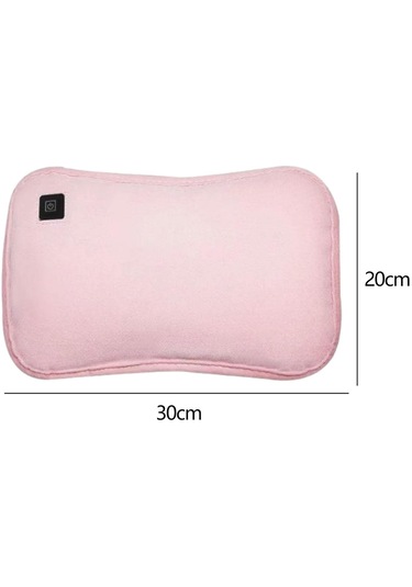 Dolıty Peluş Sıcak Su Torbası Yeniden Kullanılabilir Pembe Pembe